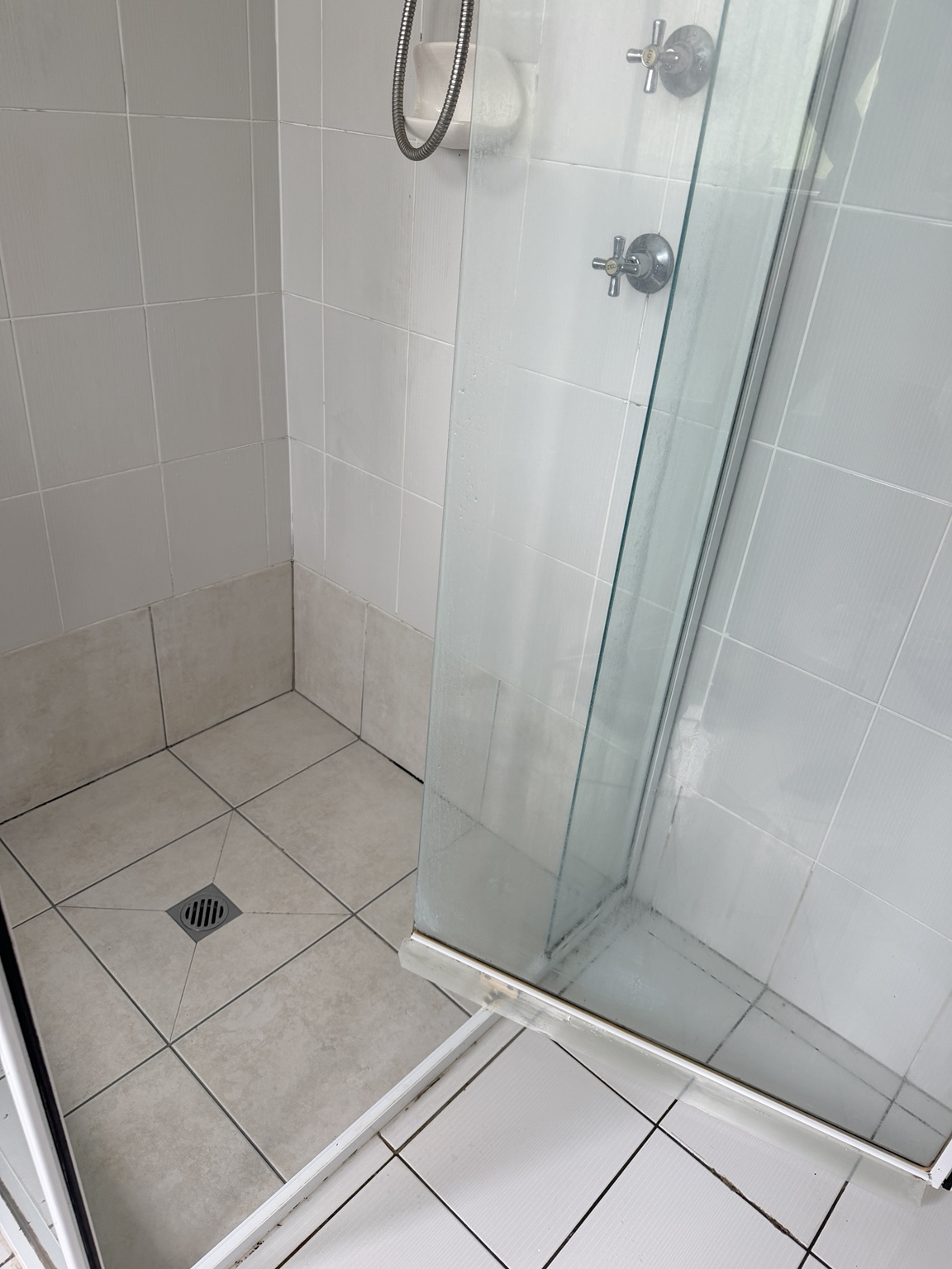 After: shower cubicle following cleaning. Hope Island spring cleaning by Cleankill